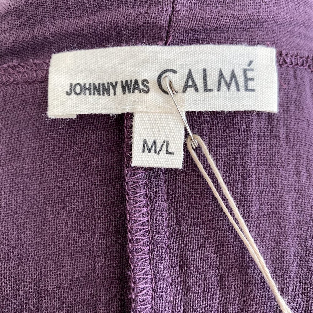 NEW! Johnny Was Calmé Double Gauze Belted Kimono - Picture 4 of 16